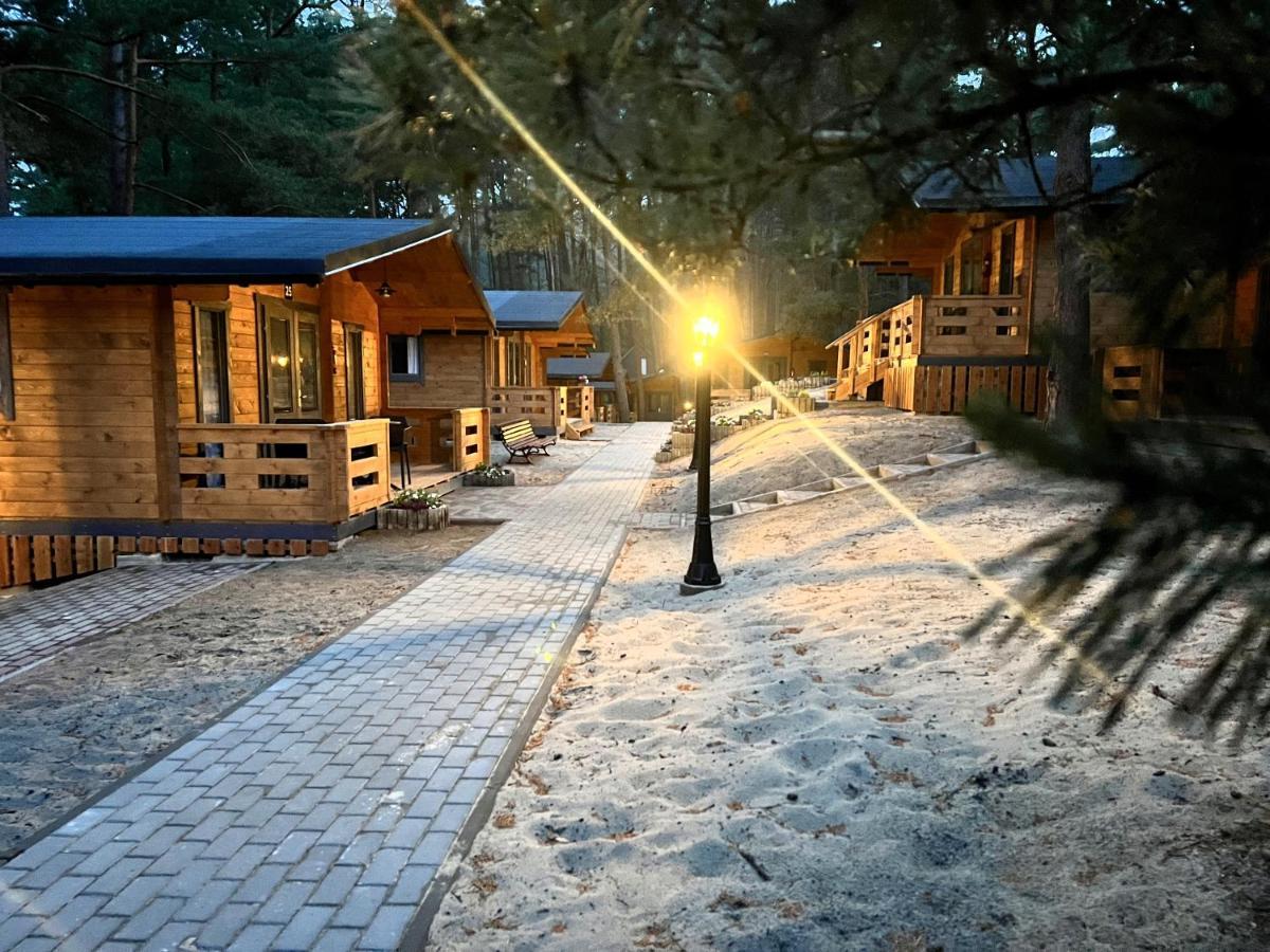 Domki - Sosnowy Las Поберово Экстерьер фото